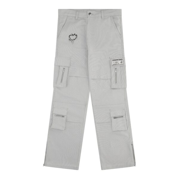 Lukamachain Chrome Cargo Pants Grey