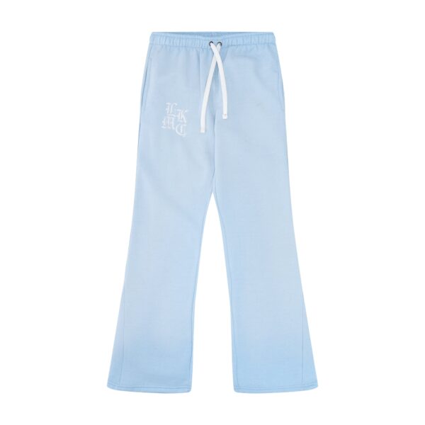 Lukamachain Flared Jogging Pants Baby Blue