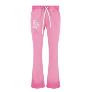 Lukamachain Flared Jogging Pants Pink (Female version)