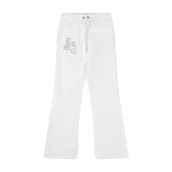 Lukamachain Flared Jogging Pants White