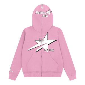 Starboy Pink Full Zip Hoodie