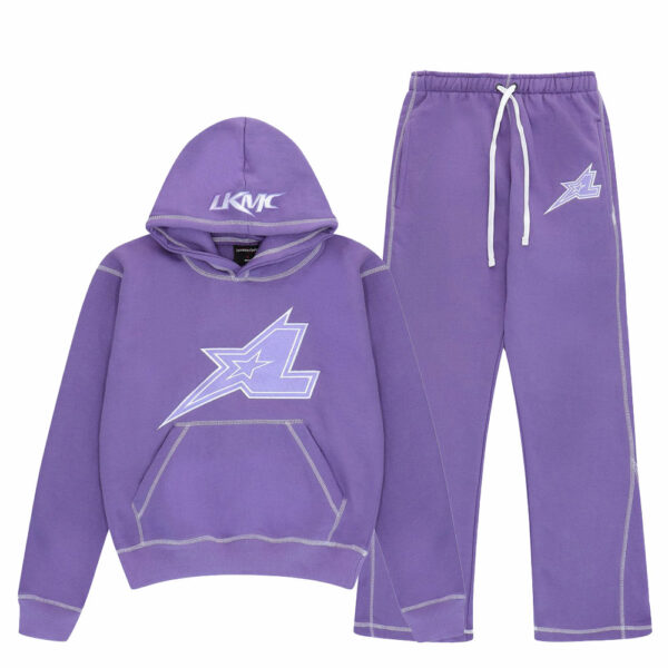 Lukamachain Starline Purple Tracksuit