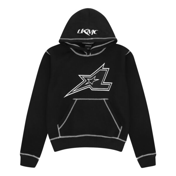 lukamachain StarLine Black Hoodie