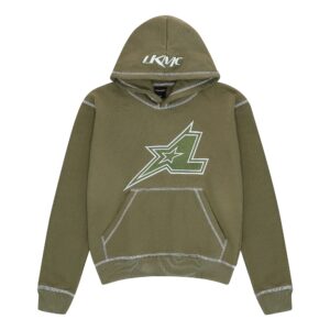 lukamachain StarLine Green Hoodie