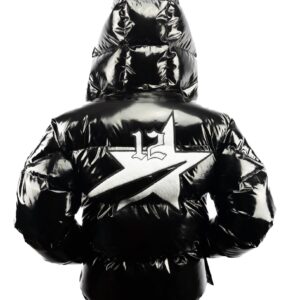 lukamachain Starboy Puffer Jacket Black