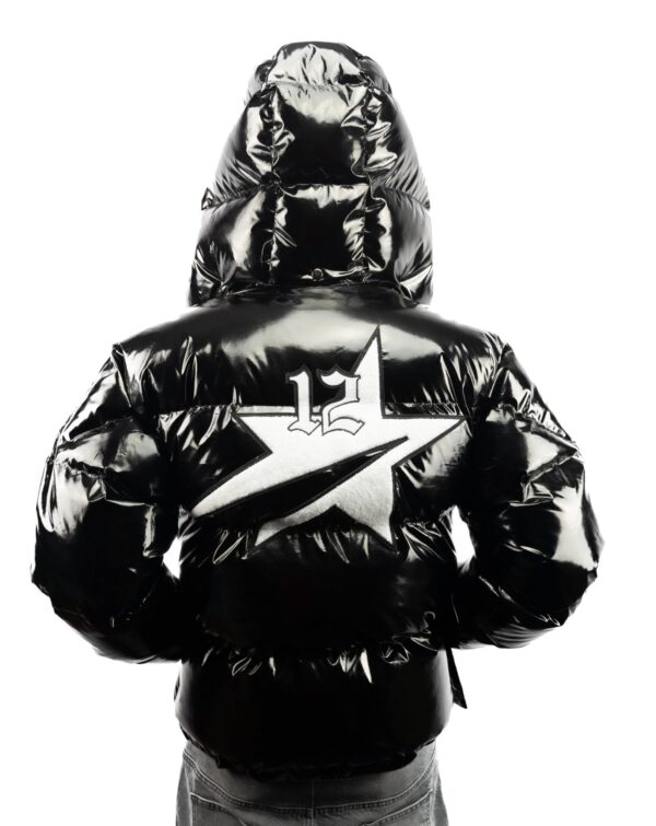 lukamachain Starboy Puffer Jacket Black